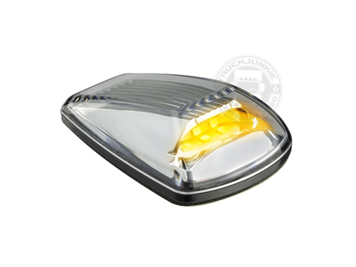 LED TOPLAMP / MARKERINGSLAMP - 9-32V - HELDER GLAS