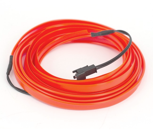 GLOWSTRIP - ROOD - 12-24V