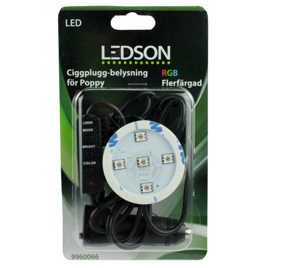 LEDSON - POPPY LED - RGB - SIGARETTENSTEKKER - 12-30V