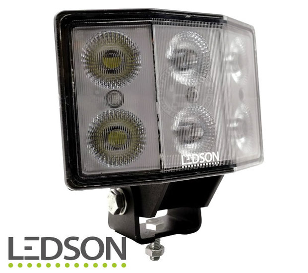 LEDSON - Hydra GEHOEKTE WERKLAMP 60W - DIFFUSE LENS