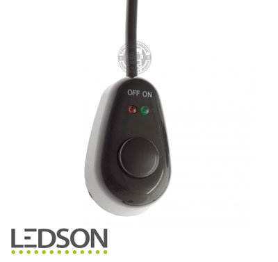 LEDSON - DT RELAIS MET KNOP 24V (1, 2 of 4 x DT CONTACTEN)