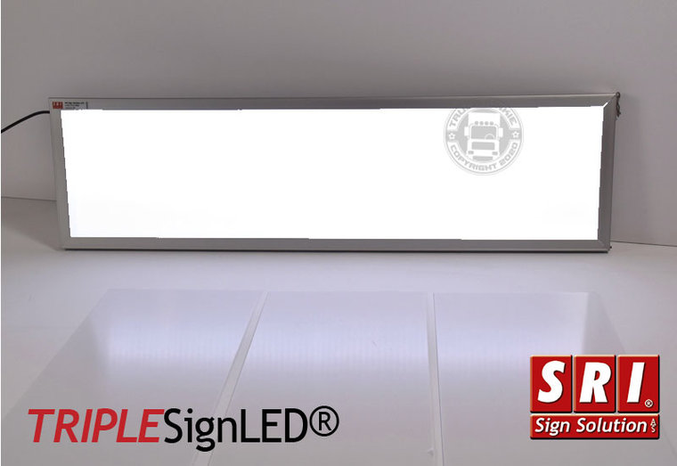 TripleSign&reg; 260 x 965 x 25 mm