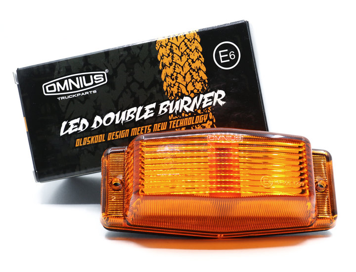 dubbelbrander led omnius oranje 24v 