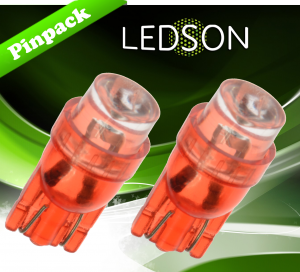 LED ROOD 1 diode 24V W5W