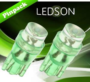 LED GROEN 1 diode 24V W5W