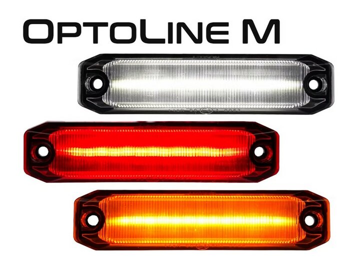 LEDSON - OPTOLINE M - POSITIELAMP/ZIJMARKERING - ORANJE