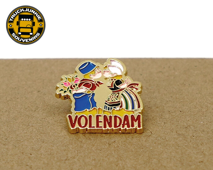 PIN - KUS VOLENDAM - GOUD