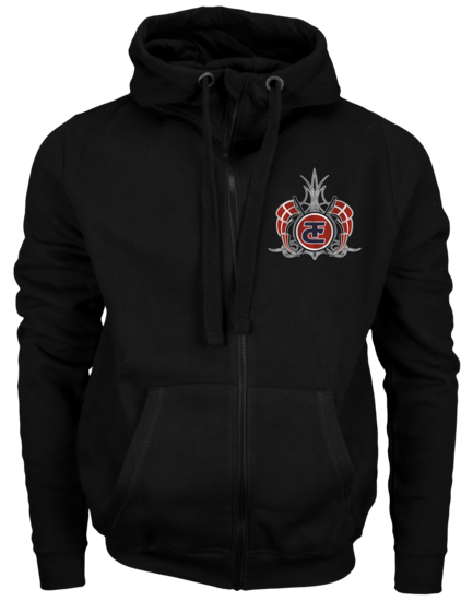 HOODIE MET RITS RONNY CEUSTERS TRANSPORT LOGO 