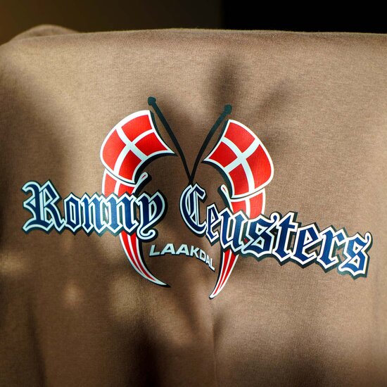 HOODIE - RONNY CEUSTERS LAAKDAL - MOKKA