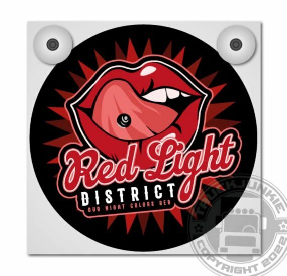 RED LIPS - REDLIGHT DISTRICT - LICHTBAKJE DELUXE - COMPLEET