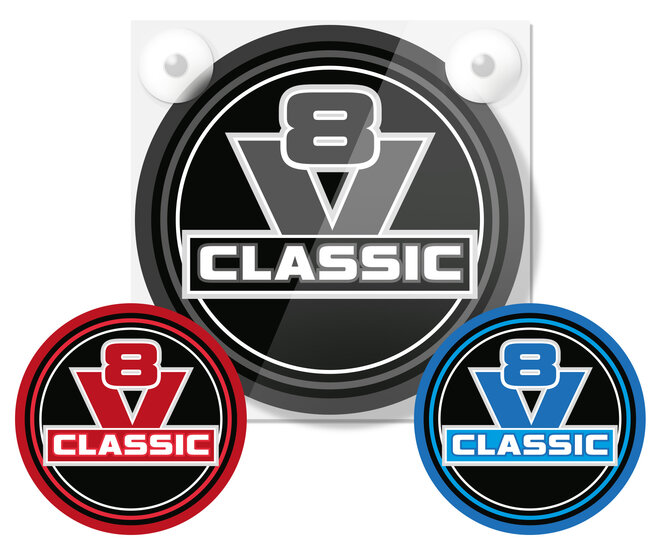 V8 CLASSIC - LICHTBAKJE DELUXE - VOORPLAATSET