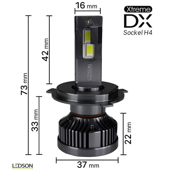 LEDSON XTREME DX LED FOR TRUCK H4