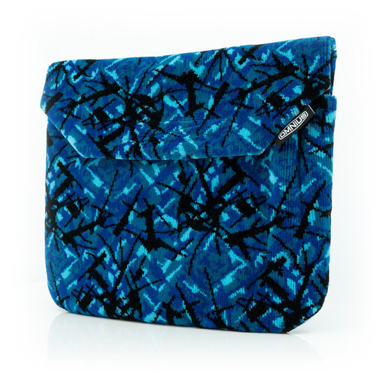 OMNIUS TABLET SLEEVE - BLUE PLUSH - VELCRO LOCK