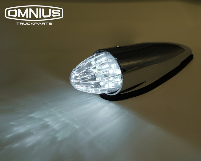 CRAZY DEAL 2X OMNIUS - TORPEDO LAMP LED - WIT