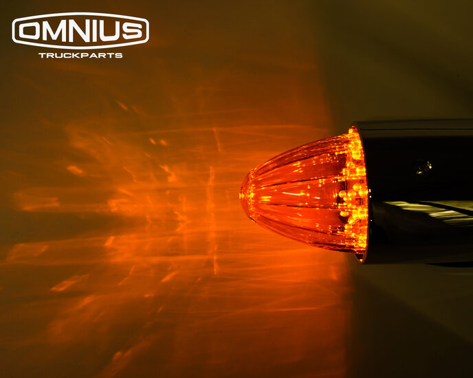 CRAZY DEAL 2X OMNIUS - TORPEDO LAMP LED - ORANJE