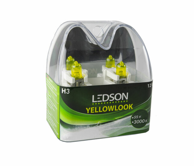 LEDSON - YELLOW LOOK 12V - 2 STUKS - H3