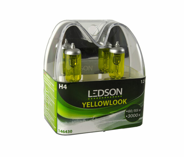 LEDSON - YELLOW LOOK 12V - 2 STUKS - H4