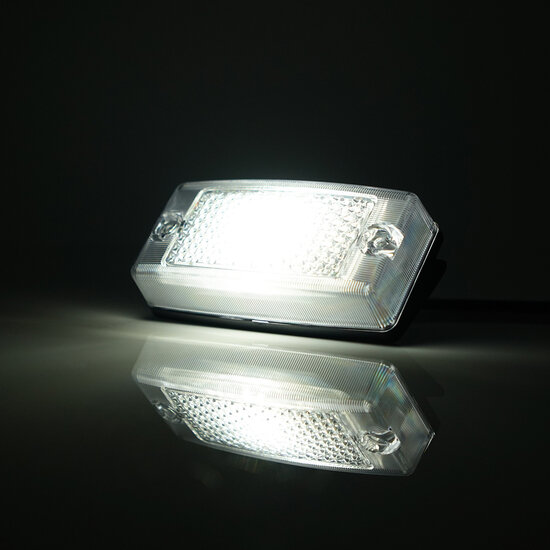 OMNIUS LED ZIJMARKERINGSLAMP - LED WIT / LENS WIT