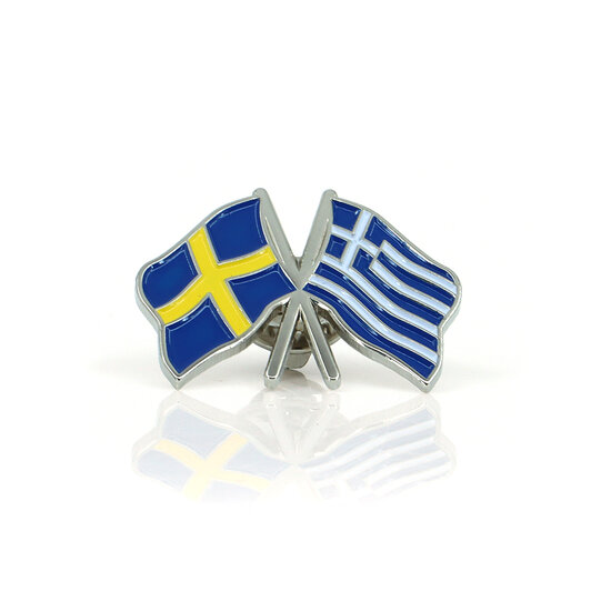 PIN - SWEDEN - GREECE - SILVER