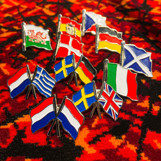 PIN - SWEDEN-ITALY - SILVER