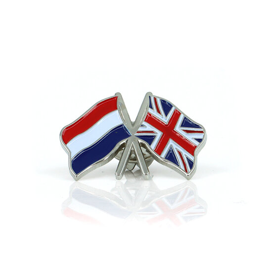 PIN - NETHERLANDS-GREAT BRITAIN - SILVER