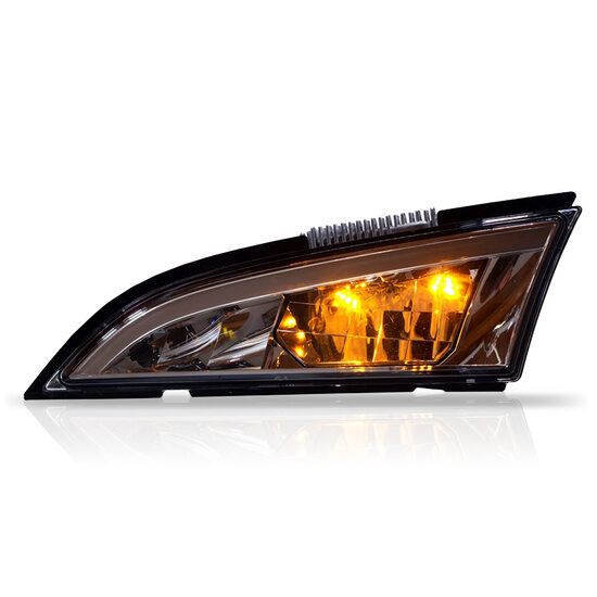 SCANIA NG GRILL SPOTLIGHT 2023+ POSITIONSLICHT &ndash; WARMWEISS / ORANGE + BLITZ - ORANGE