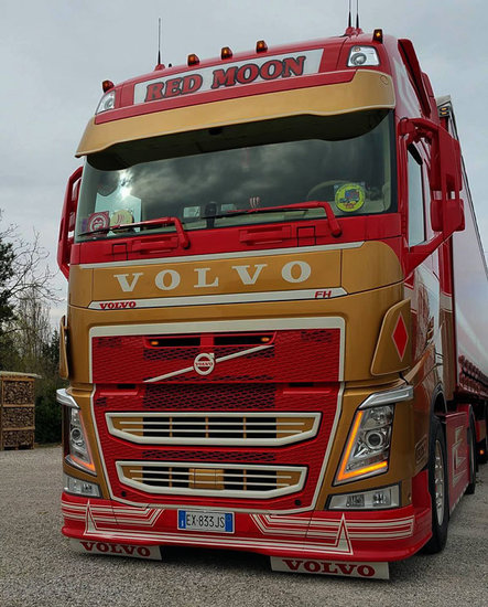 Dagrijverlichting Volvo FH4 Oranje