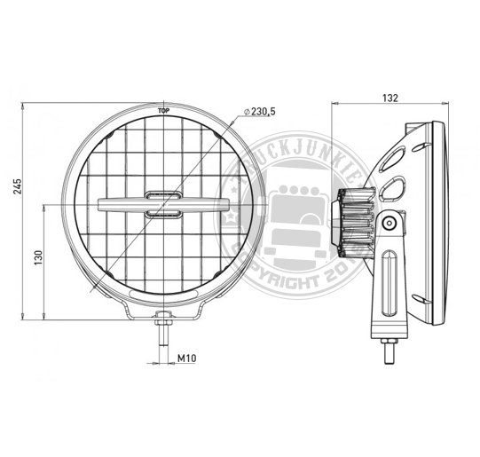 FULL LED VERSTRALER - LEDLINE POSITIELICHT