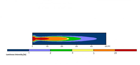 FULL LED VERSTRALER - LEDLINE POSITIELICHT