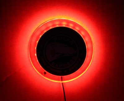 ROOD - VERLICHT EMBLEEM - UNIVERSEEL - 24V