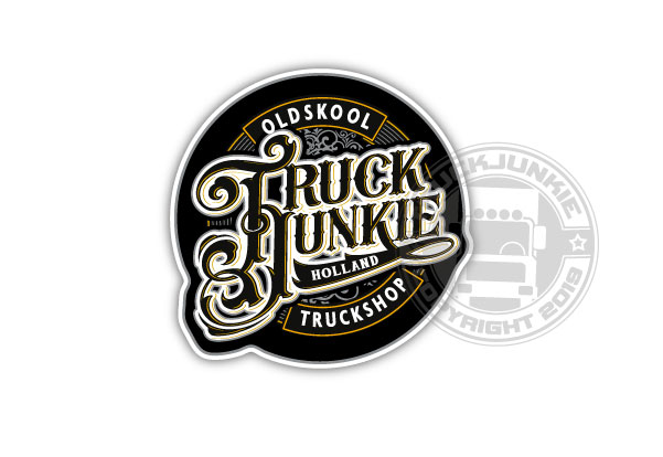 TJ TRUCKSHOP HOLLAND - OLDSKOOL - FULL PRINT STICKER