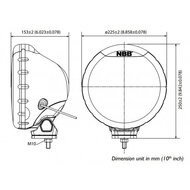 NBB 255 - LEDSON Xtreme FOCUS D2Y - VERSTRALER