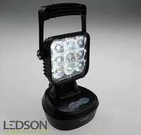 LEDSON - DRAAGBARE WERKLAMP MET FLITSERFUNCTIE 18 W (oplaadbaar)