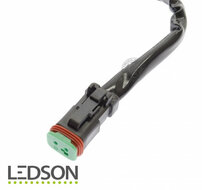 LEDSON - DT RELAIS MET KNOP 24V (1, 2 of 4 x DT CONTACTEN)