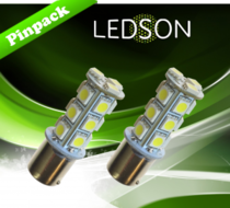 LED-LAMP XENON LOOK P21W 18SMD BA15s