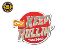 ALWAYS KEEP ROLLIN&#039; TJ - FULL PRINT STICKER