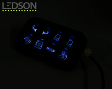 LEDSON COMMANDER GEN2 - RELAIS SCHAKELPANEEL - 8 UITGANGEN - BLUETOOTH / APP CONTROL / RGB