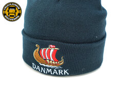 BEANIE - DANMARK -  VIKINGSCHIP