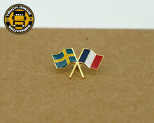 PIN - SWEDEN - FRANCE