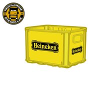 STICKER KRAT HEINEKEN GEEL OUD