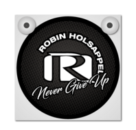 ROBIN HOLSAPPEL - NEVER GIVE UP - LICHTBAKJE DELUXE - VOORPLAAT SET