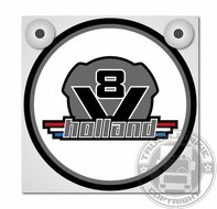 V8 HOLLAND - LICHTBAKJE DELUXE - VOORPLAAT SET