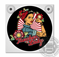 TRUCKER LADY - TATOEAGE/ROOSJES - LICHTBAKJE DELUXE - LOSSE FRONTPLAAT