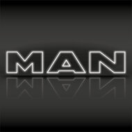 VERLICHTE LETTERS LED - MAN WIT