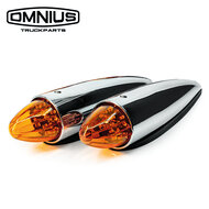 CRAZY DEAL 2X OMNIUS - TORPEDO LAMP LED - ORANJE