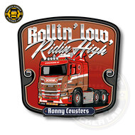 ROLLIN&#039; LOW RONNY CEUSTERS - FULL PRINT STICKER