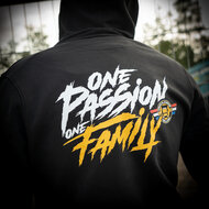 HOODIE - TRUCKJUNKIE ONE PASSION ONE FAMILY - GRAFFITY