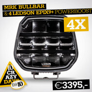 MRK BULLBAR MODEL X MET 4X LEDSON EPIX9+ POWERBOOST