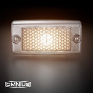 OMNIUS LED ZIJMARKERINGSLAMP - LED WIT / LENS WIT