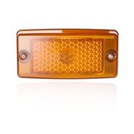 OMNIUS LED ZIJMARKERINGSLAMP - LED ORANJE / LENS ORANJE - KNIPPERLICHT